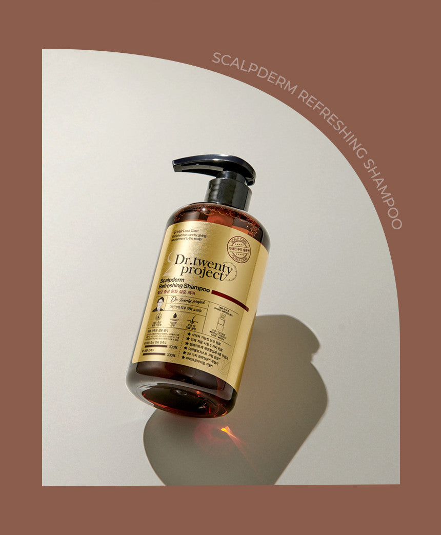 Dr.twenty project Scalpderm Refreshing shampoo 500ml